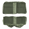 AA68CW00080431 68 CORONET HARDTOP REAR BENCH DARK MET GREEN/LT MET GREEN - image 1