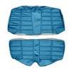 AA69CBD0040338 69 BARRACUDA DLX HARDTOP REAR BENCH - BRITE BLUE - image 1