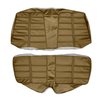 AA69CBD0040650 69 BARRACUDA DLX HARDTOP REAR BENCH - SADDLE - image 1