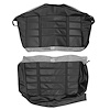 AA69CBD0050100 69 BARRACUDA DLX CONVERTIBLE REAR BENCH - BLACK - image 1