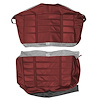AA69CBD0050528 69 BARRACUDA DLX CONVERTIBLE REAR BENCH - RED - image 1