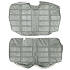 AA69CBD0070130 69 BARRACUDA DLX FASTBACK REAR BENCH - PEWTER - image 1