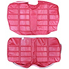 AA69CBD0070528 69 BARRACUDA DLX FASTBACK REAR BENCH - RED - image 1