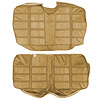 AA69CBD0070650 69 BARRACUDA DLX FASTBACK REAR BENCH - SADDLE - image 1