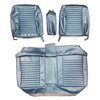 AA69CBS0030338 69 BARRACUDA SPLIT BENCH W/CAR BRITE BLUE - image 1