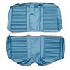 AA69CBS0048338 69 BARRACUDA HARDTOP REAR BENCH - BRITE BLUE - image 1