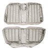 AA69CF00080200 69 FURY III 2 DR. HARDTOP REAR BENCH - WHITE - image 1
