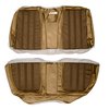 AA69CF00080651 69 FURY III 2 DR. HARDTOP REAR BENCH - BRONZE/SADDLE - image 1