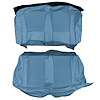 AA69CL00056332 69 DART GT/GTS CONV. REAR BENCH - LIGHT METALLIC BLUE - image 1