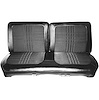 AA69CRC0020870 69 SATELLITE SPLIT BENCH - BLACK CLOTH/BLACK - image 1