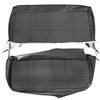 AA69CRC0024873 69 SATELLITE 4DR. STRAIGHT BENCH - GOLD CLOTH/SADDLE - image 1