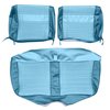 AA69CRP0020351 69 SATELLITE/ROADRUNNER DECOR SPLIT BENCH - LT BLUE/DK BLUE - image 1