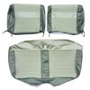 AA69CRP0020435 69 SATELLITE/ROADRUNNER DECOR SPLIT BENCH- LT GREEN/DK GREEN - image 1