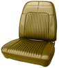 AA69CW00010650 69 CORONET FRONT BUCKETS - SADDLE - image 1