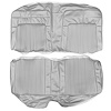 AA69CW00040200 69 CORONET HARDTOP REAR BENCH WHITE - image 1