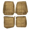 AA69CXL0010650 69 CHARGER LEATHER BUCKETS - SADDLE - image 1
