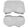 AA70CB00048200 70 BARRACUDA HARDTOP REAR BENCH - WHITE - image 1