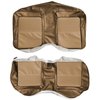 AA70CB00056657 70 BARRACUDA CONVERTIBLE REAR BENCH - BRONZE/BROWN - image 1