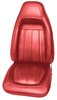 AA70CBD0010550 70 BARRACUDA GRAN COUPE BUCKET RED - image 1