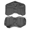 AA70CBD0050100 70 BARRACUDA GRAN COUPE CONV REAR BENCH - BLACK - image 1