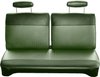 AA70CLV0020435 70 DART/VALIANT & 70 DUSTER SPLIT BENCH- LT GREEN/DK GREEN - image 1