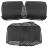 AA70CRC0020771 70 SATELLITE SPLIT BENCH - BLACK CLOTH/BLACK - image 1