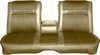 AA70CRCG030971 70 SPORT SATELLITE 4DR. SPLIT BENCH- GOLD CLOTH/NOS GOLD - image 1