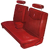 AA70CVD0030550 70 DUSTER SPLIT BENCH W/ CENTER ARMREST - RED - image 1