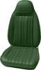 AA70CW00010434 70 CORONET FRONT BUCKETS - DARK METALLIC GREEN - image 1