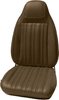 AA70CW00010656 70 CORONET FRONT BUCKETS - BROWN - image 1