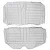 AA70CW00080200 70 CORONET REAR BENCH - WHITE - image 1