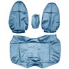 AA71CBJS030340 71 BARRACUDA SPLIT BENCH W/CAR BRIGHT BLUE - image 1