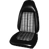 AA71CJC0010831 71 CHALLENGER CLOTH BUCKETS - BLACK/WHITE PLAID/BLACK - image 1