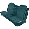 AA71CLVC020829 71 DEMON/DUSTER SPLIT BENCH - BLUE PLAID CLOTH/DK BLUE - image 1