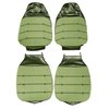 AA71CXCR010845 71 CHARGER SE CLOTH BUCKETS - GREEN/DARK METALLIC GREEN - image 1