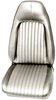 AA72CBJ0010200 72 BARRACUDA/CHALLENGER BUCKET WHITE - image 1