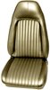 AA72CBJ0010666 72 BARRACUDA/CHALLENGER BUCKET EMBER GOLD - image 1