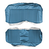 AA72CBJ0040340 72 BARRACUDA/CHALLENGER HTP REAR BENCH - BRIGHT BLUE - image 1