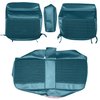 AA72CLVC030880 72 DART SWINGER/SCAMP SPLIT BENCH - BLACK&BLUE CLOTH/BLUE - image 1