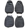 AA72CR00010100 72 SATELLITE/ROADRUNNER/GTX BUCKETS - BLACK - image 1