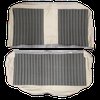 AA73CLVDC80942 73 DART SWINGER HARDTOP REAR PARCHMENT CLOTH/PARCHMENT - image 1