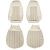 AA76CR00010215 76 VOLARE CUSTOM/ROADRUNNER BUCKET SEATS- NOS PRL WHT/WHT - image 1