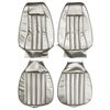 AA77CR00010200 77 VOLARE CUSTOM/ROADRUNNER BUCKET SEATS - WHITE - image 1