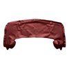 CB67CB00017520 67/68 BARRACUDA CONVERTIBLE BOOT -METALLIC RED - image 1