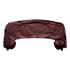 CB67CB00017526 67/68 BARRACUDA CONVERTIBLE BOOT -METALLIC MAROON 68 - image 1
