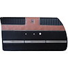 DO63CF0001011701 63 SPORT FURY DOOR PANELS - BLACK W/ COPPER ACCENT - image 1