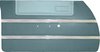 DO64CF00010319 64 SPORT FURY DOOR PANELS - LT MET BLUE/ POWDER BLUE - image 1