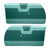 DO64CF00020422-PA 64 FURY PRE-ASSEMBLED DOOR PANELS - DK TURQ/MT TURQ - image 1
