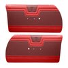 DO64CF00020512-PA 64 FURY PRE-ASSEMBLED DOOR PANELS - DARK RED/RED - image 1