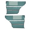 DO64CF00040417 64 SPORT FURY HTP PANELS - MET TURQUOISE/ LT TURQUOISE - image 1